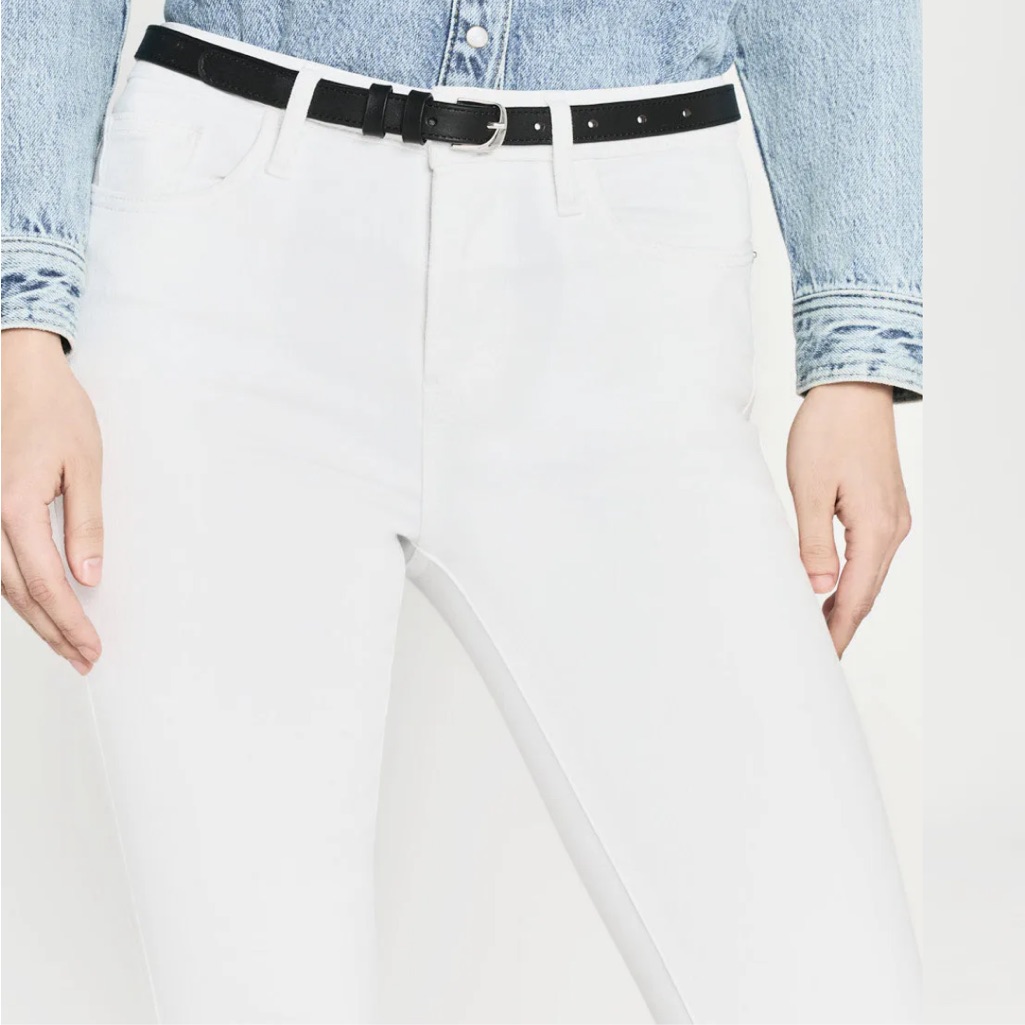 Le Crop Mini Boot In Blanc
